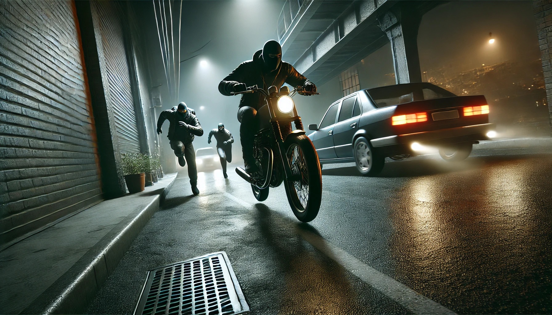 バイクや車の窃盗犯